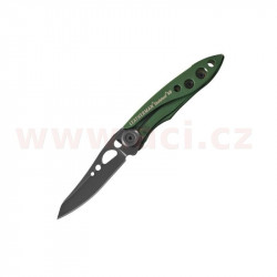 LEATHERMAN SKELETOOL KB OG GREEN - zavírací nůž s otvírákem lahví, rovná čepel LE 833161 LEATHERMAN
